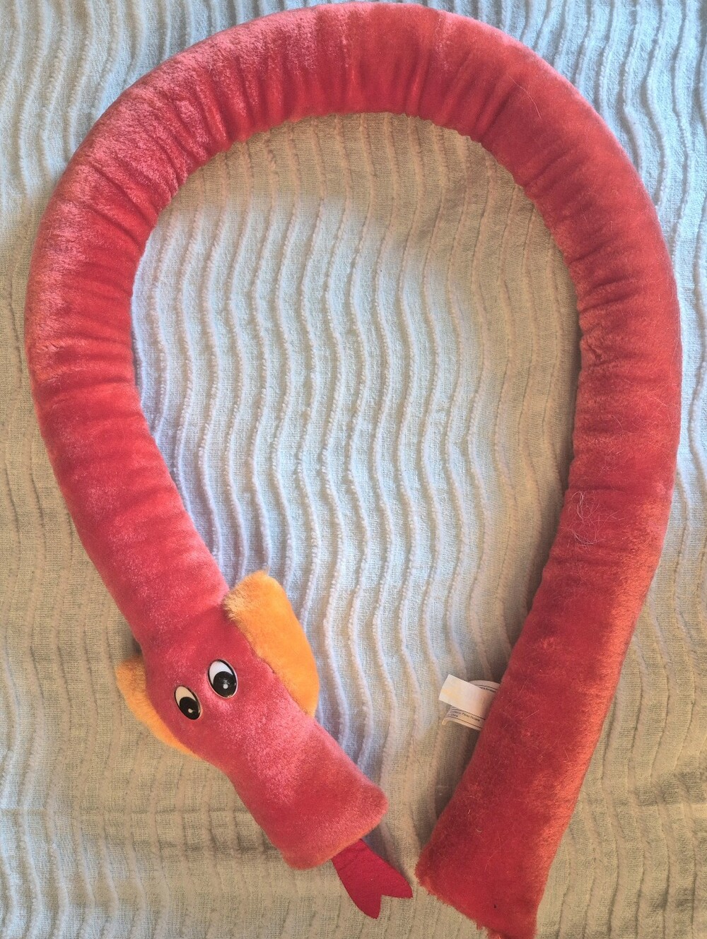Vintage Ganz Long Snake Plush Toy